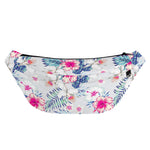 Hibiscus Orchids Hawaii Pattern Print Fanny Pack