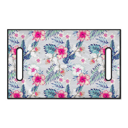 Hibiscus Orchids Hawaii Pattern Print Golf Cart Seat Cover
