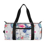 Hibiscus Orchids Hawaii Pattern Print Gym Bag