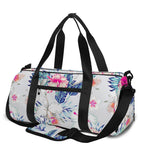 Hibiscus Orchids Hawaii Pattern Print Gym Bag