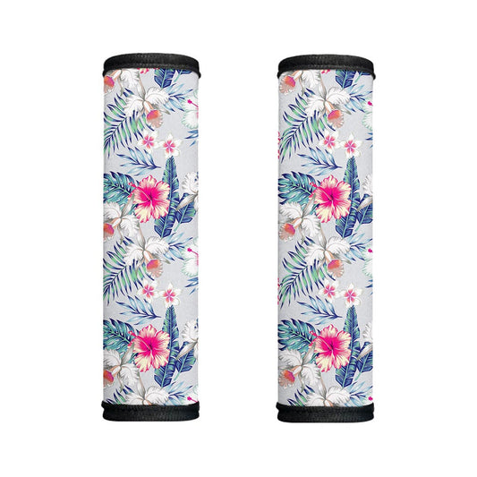 Hibiscus Orchids Hawaii Pattern Print Handle Covers