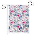 Hibiscus Orchids Hawaii Pattern Print House Flag