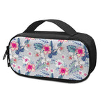 Hibiscus Orchids Hawaii Pattern Print Insulin Cooler Travel Case