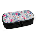 Hibiscus Orchids Hawaii Pattern Print Insulin Cooler Travel Case