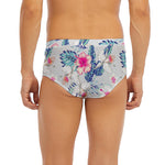 Hibiscus Orchids Hawaii Pattern Print Men's Briefs