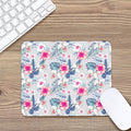 Hibiscus Orchids Hawaii Pattern Print Mouse Pad