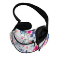 Hibiscus Orchids Hawaii Pattern Print Pet Sling Carrier