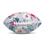 Hibiscus Orchids Hawaii Pattern Print Rugby Ball