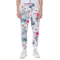Hibiscus Orchids Hawaii Pattern Print Joggers