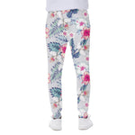 Hibiscus Orchids Hawaii Pattern Print Scuba Joggers