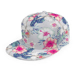 Hibiscus Orchids Hawaii Pattern Print Snapback Cap