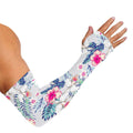 Hibiscus Orchids Hawaii Pattern Print Sun Protection Arm Sleeves