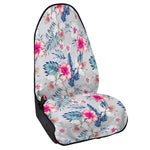 Hibiscus Orchids Hawaii Pattern Print Waterproof Car Seat Cover