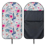 Hibiscus Orchids Hawaii Pattern Print Waterproof Car Seat Cover