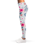 Hibiscus Orchids Hawaii Pattern Print Women's Leggings