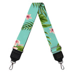 Hibiscus Plumeria Flowers Pattern Print Bag Strap
