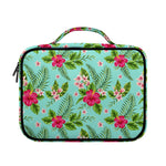 Hibiscus Plumeria Flowers Pattern Print Briefcase Bible Bag