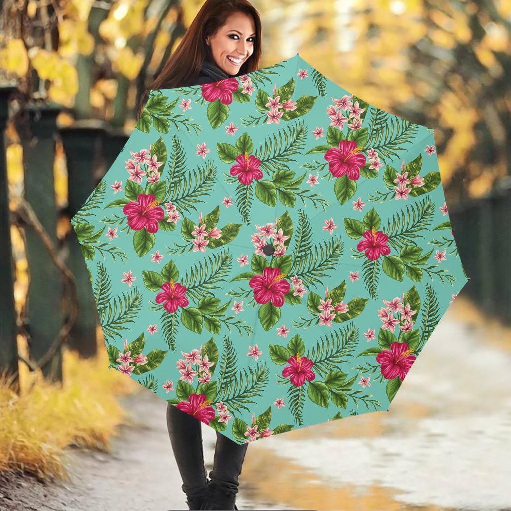floral print patio umbrella Indian Block Beach & Garden while the push Floral Vines Patio Umbrella Blue