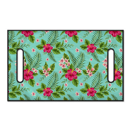Hibiscus Plumeria Flowers Pattern Print Golf Cart Seat Cover