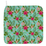 Hibiscus Plumeria Flowers Pattern Print Hand Towel
