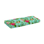 Hibiscus Plumeria Flowers Pattern Print Piano Keyboard Cover