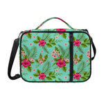 Hibiscus Plumeria Flowers Pattern Print Shoulder Strap Bible Bag