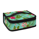 Hibiscus Plumeria Flowers Pattern Print Small Lunch Bag