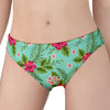 Hibiscus Plumeria Flowers Pattern Print Women's Panties