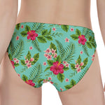 Hibiscus Plumeria Flowers Pattern Print Women's Panties