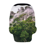 High Mountain Print Baby Seat Cover