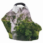 High Mountain Print Baby Seat Cover