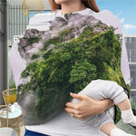 High Mountain Print Baby Seat Cover