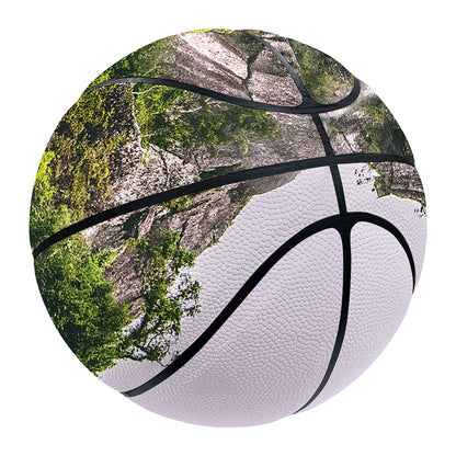 High Mountain Print Basketball
