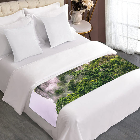 High Mountain Print Bed Runner