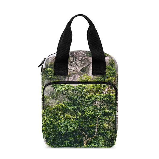 High Mountain Print Bible Tote Bag