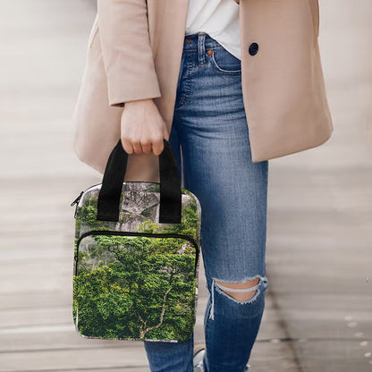High Mountain Print Bible Tote Bag