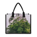 High Mountain Print Canvas Tote Bag