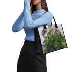 High Mountain Print Canvas Tote Bag