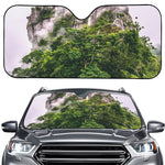 High Mountain Print Car Windshield Sun Shade