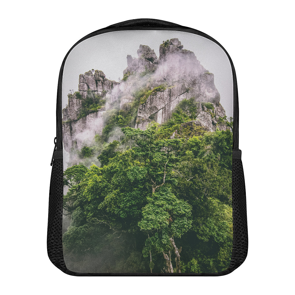 High Mountain Print Casual Backpack