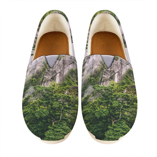High Mountain Print Casual Shoes
