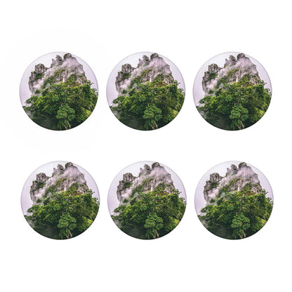 High Mountain Print Coaster Set