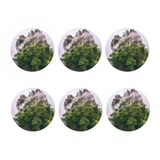 High Mountain Print Coaster Set