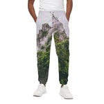 High Mountain Print Cotton Pants