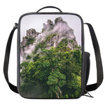 High Mountain Print Crossbody Lunch Bag