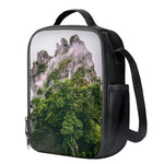 High Mountain Print Crossbody Lunch Bag