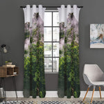 High Mountain Print Curtain