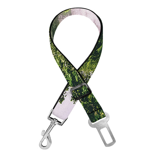 High Mountain Print Dog Seat Belt
