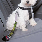 High Mountain Print Dog Seat Belt