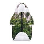 High Mountain Print Dog Zip Up Hoodie